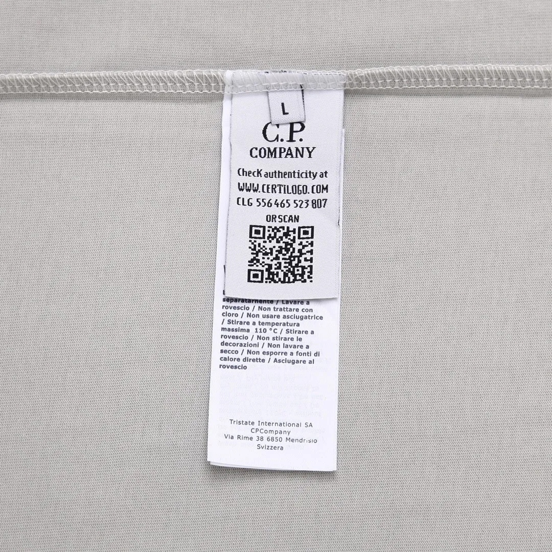 Brand: [C.P.COMPANY] Fabric: 100% cotton Sizes: M L XL. XXL Color: Black. apricot. Blue. Gray. Craft: Embroidery